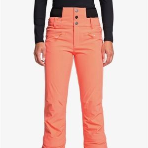 Roxy Rising High Pants ski snowboard snow pants  - fusion coral XS